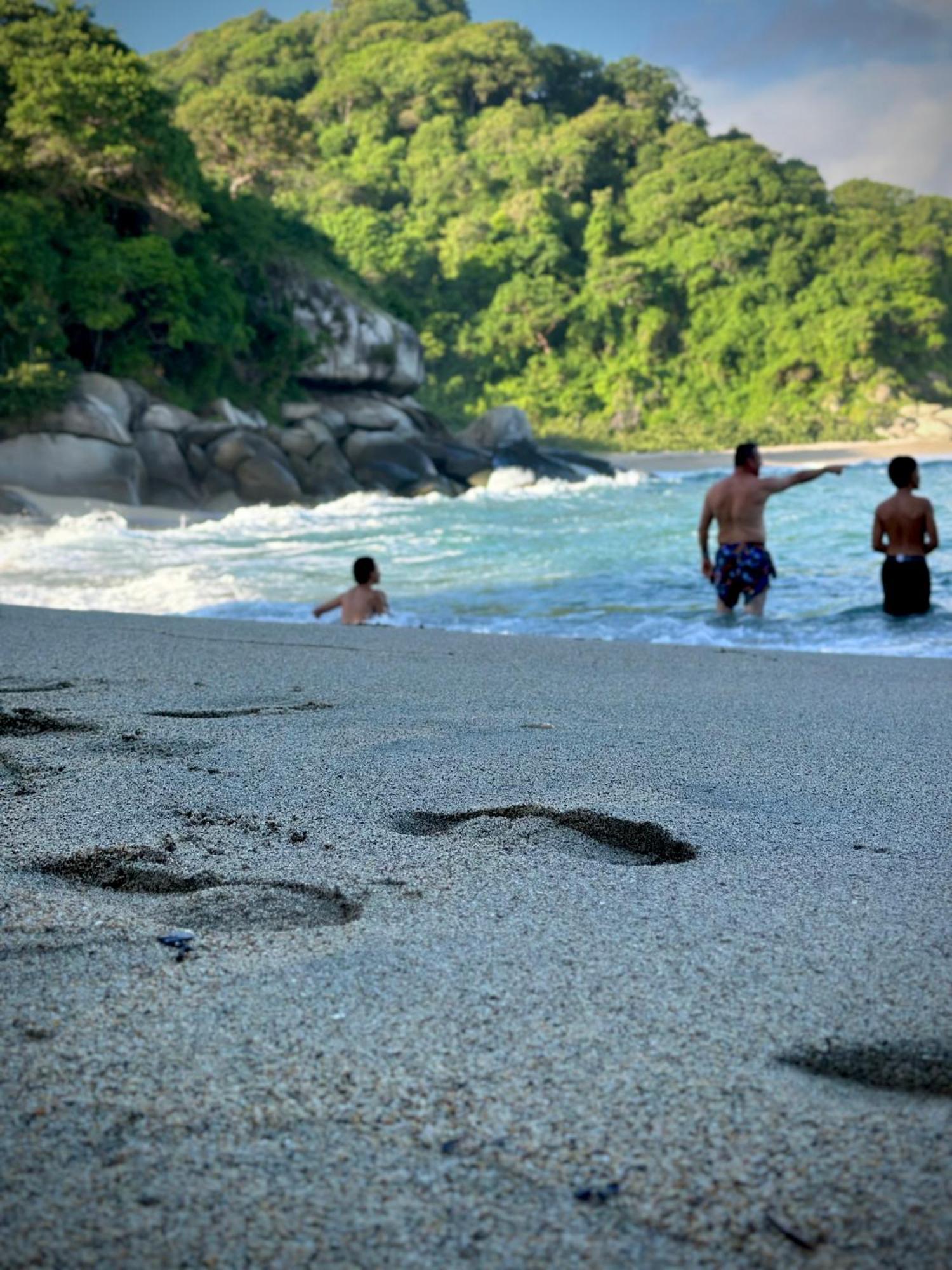 אל סאינו Eco Hotel Amanecer Tayrona מראה חיצוני תמונה