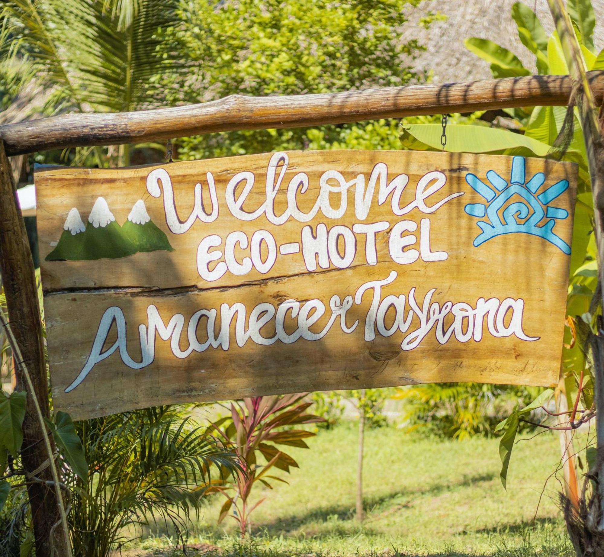 אל סאינו Eco Hotel Amanecer Tayrona מראה חיצוני תמונה